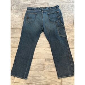 Ariat Rebar M4 Low Rise Boot Carpenter Jeans Phantom 42x32 Mens 42 x 32 Bootcut